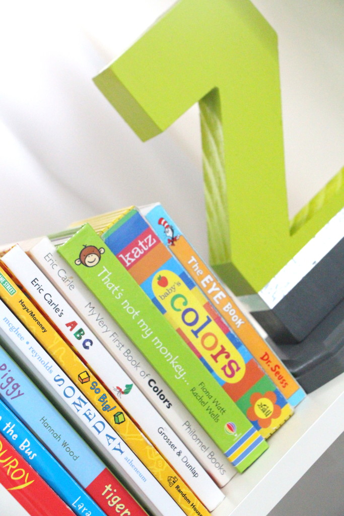 A to Z Bookends {DIY} for my future reader - This is our Bliss