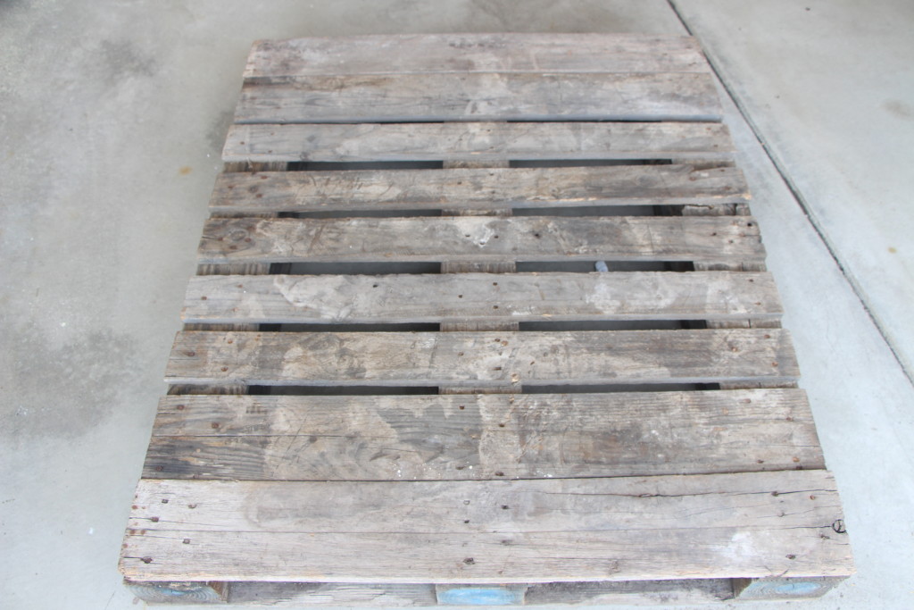Pallet before | This is our Bliss
