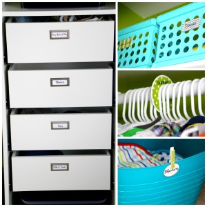 Nursery closet details | nursery closet organization