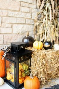 Simple Ways to Decorate Your Front Porch For Fall | This is our Bliss