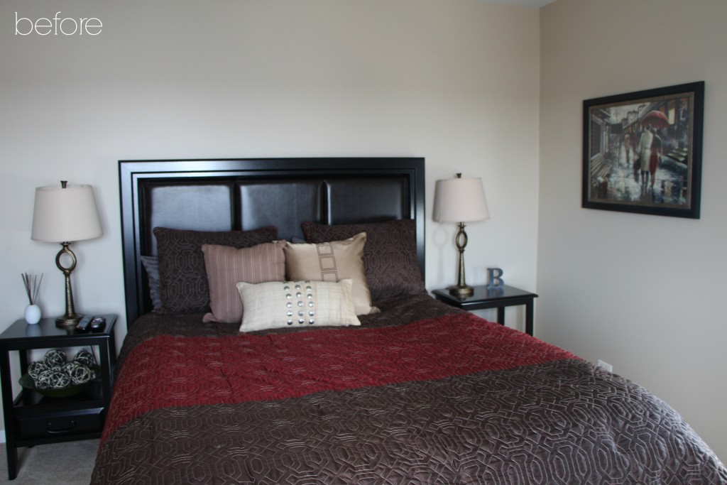 Guestroom before Guestroom revamp One Room challenge before from drab to fab This is our Bliss