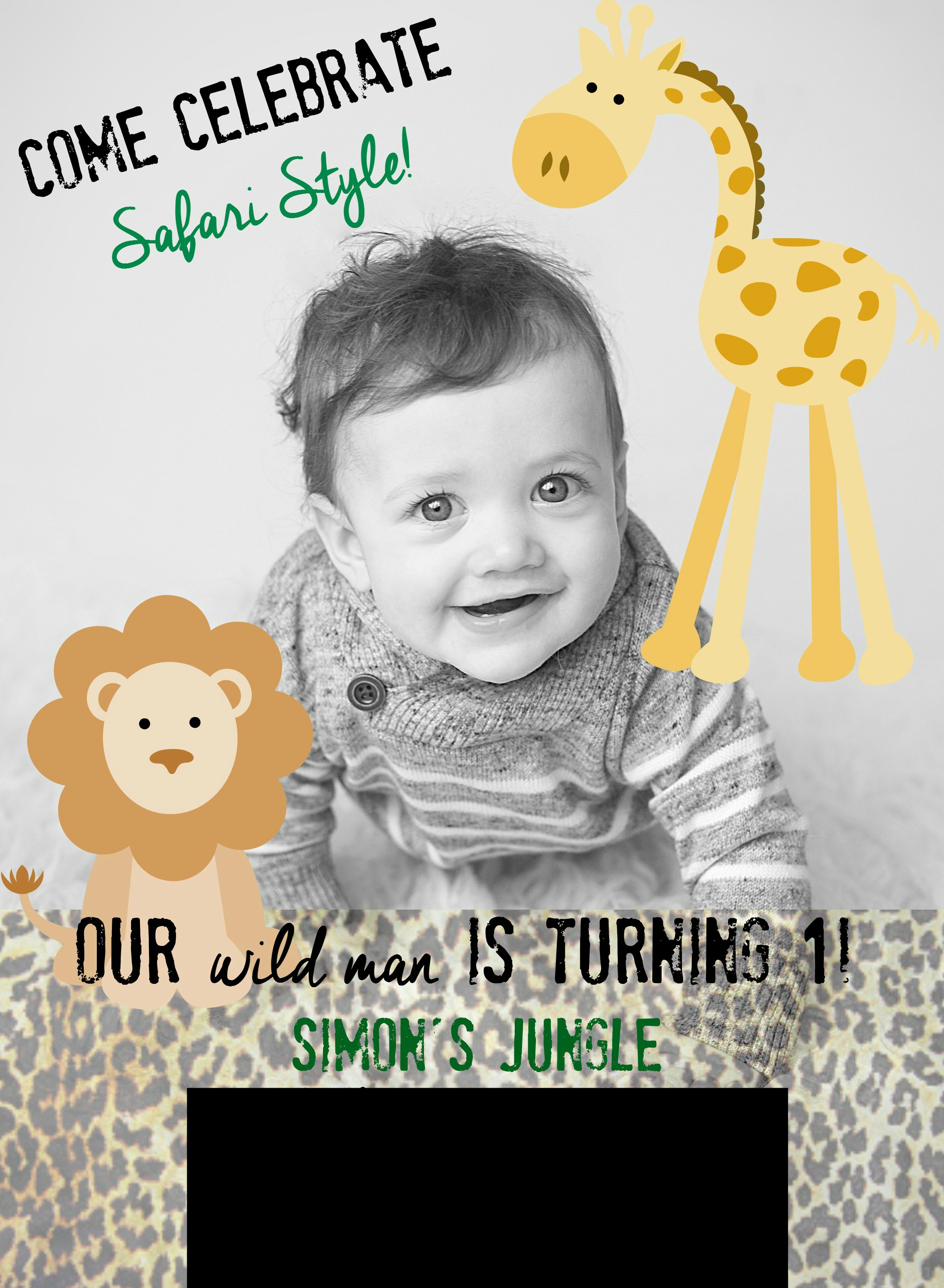 Safari Style Soiree Source List + 2 FREE Party Printables | This is our ...