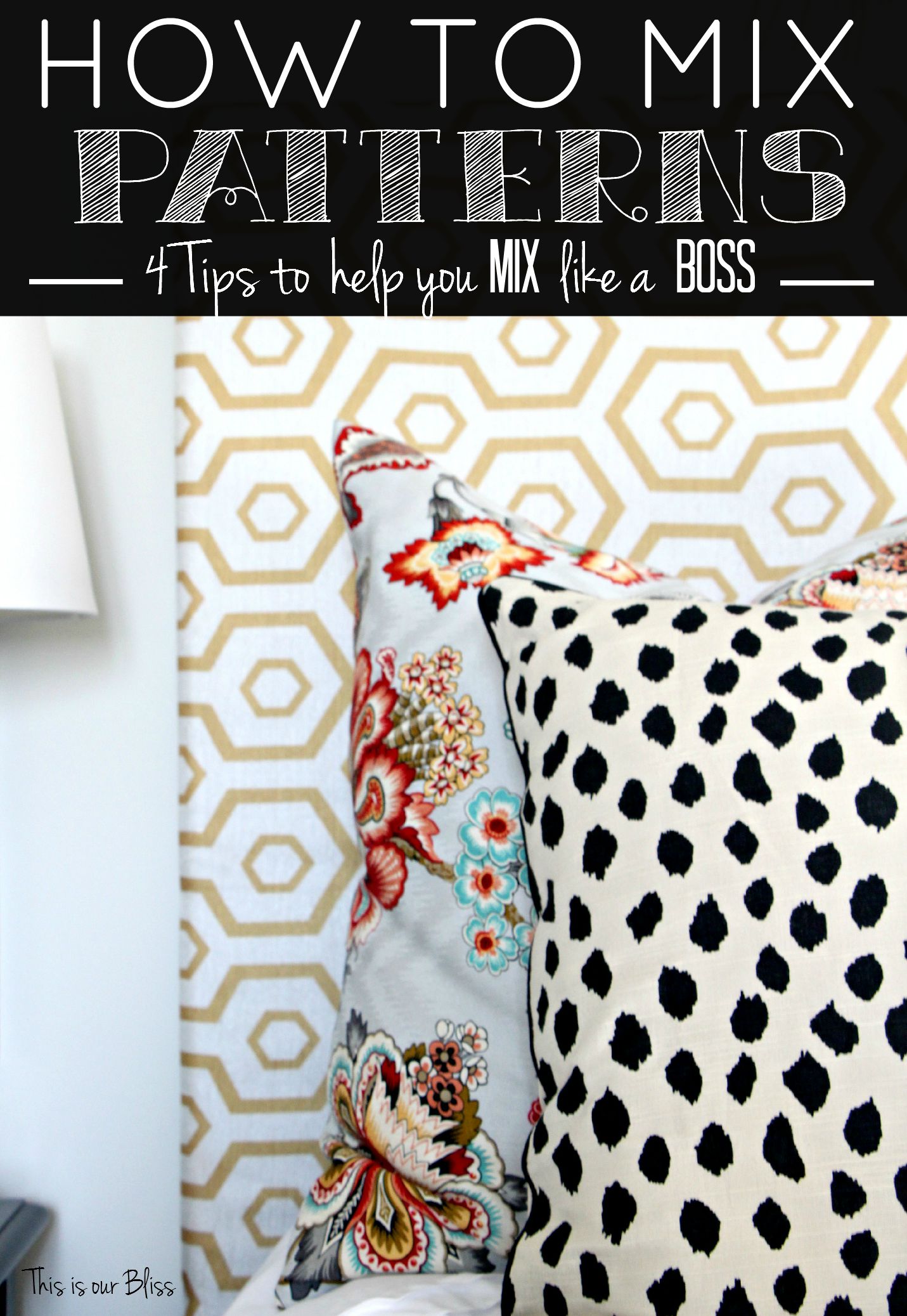 How to Mix Patterns | Formula for Mixing Prints Like a Boss | This is our Bliss | www.thisisourbliss.com