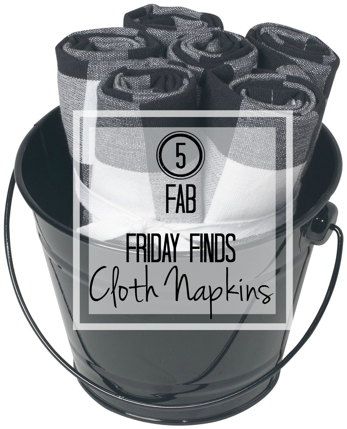 5 fab friday finds - cloth napkins