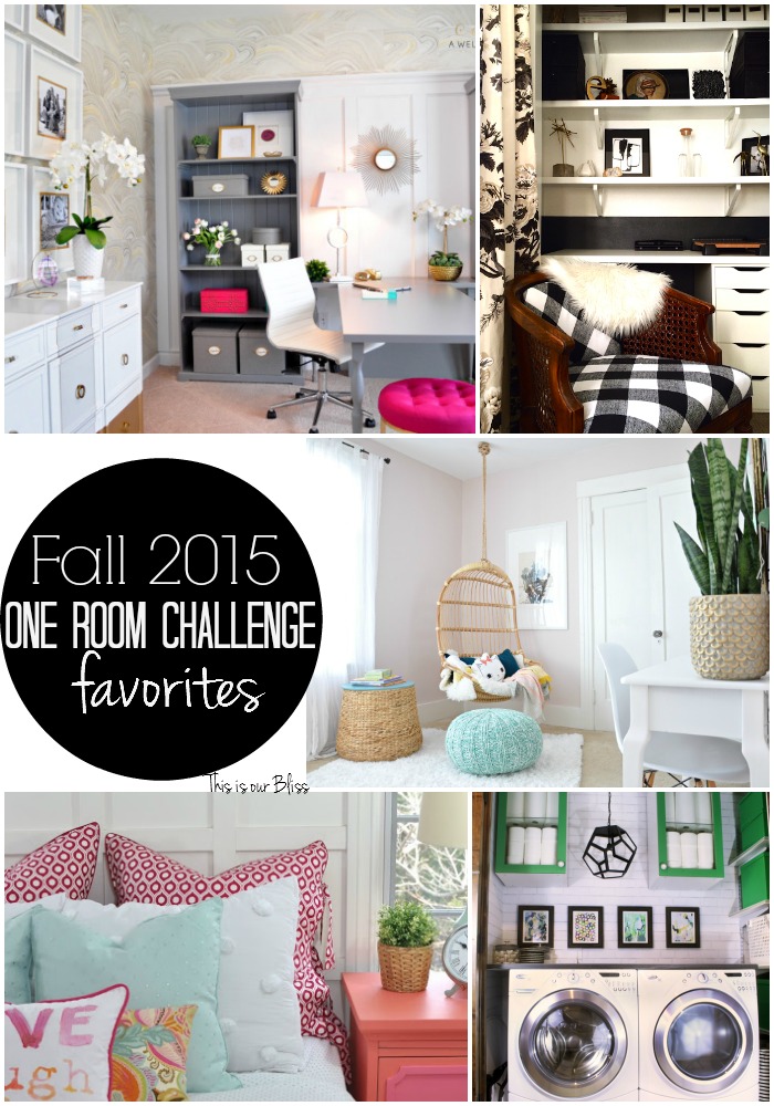 This is our Bliss Fall 2015 One Room Challenge Favorites