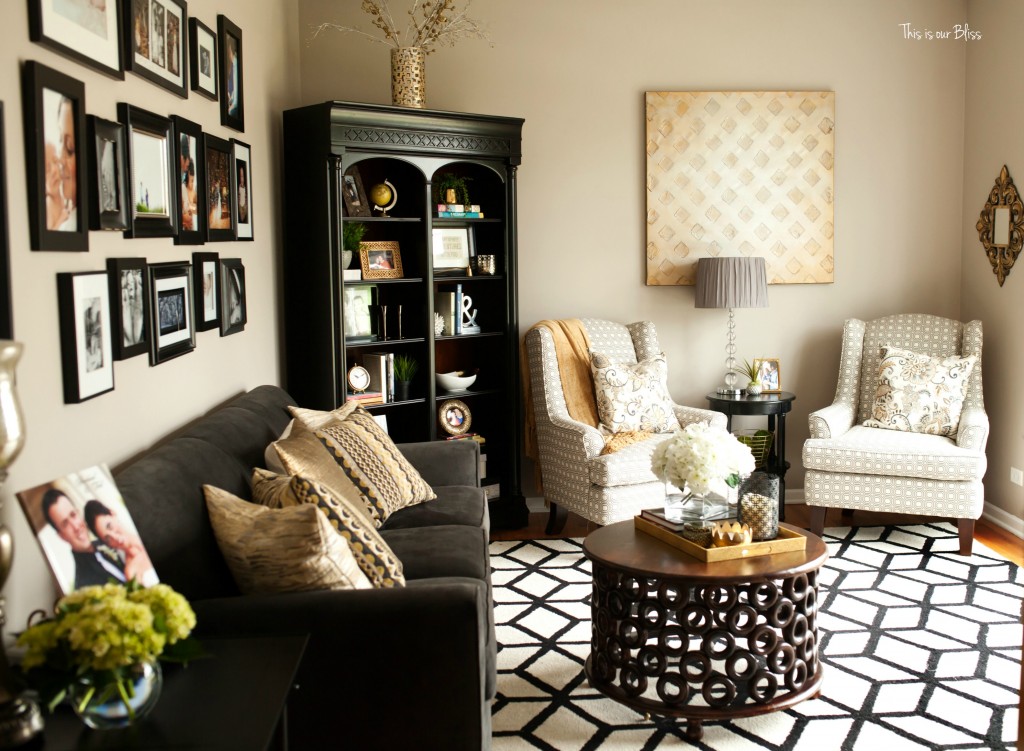 This is our Bliss in-home shoot - formal living room - thisisourbliss.com