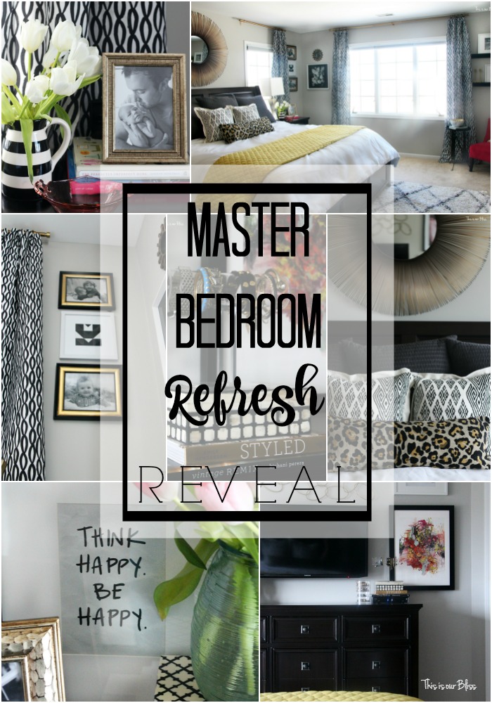 master bedroom refresh reveal bedroom decor & sources this is our bliss www.thisisourbliss.com