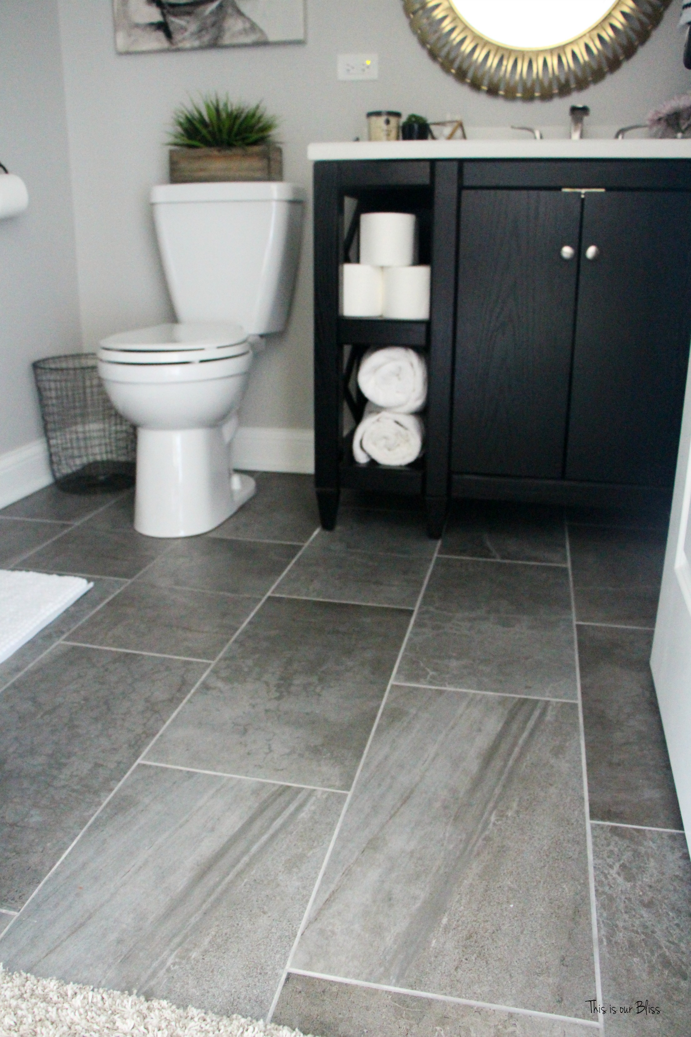 24 Sensational Grey Bathroom Floor Tiles Home Decoration And 