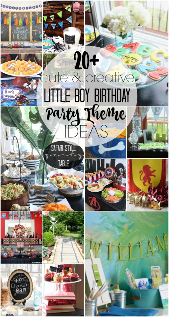 20+ Birthday Party Themes for Boys | This is our Bliss