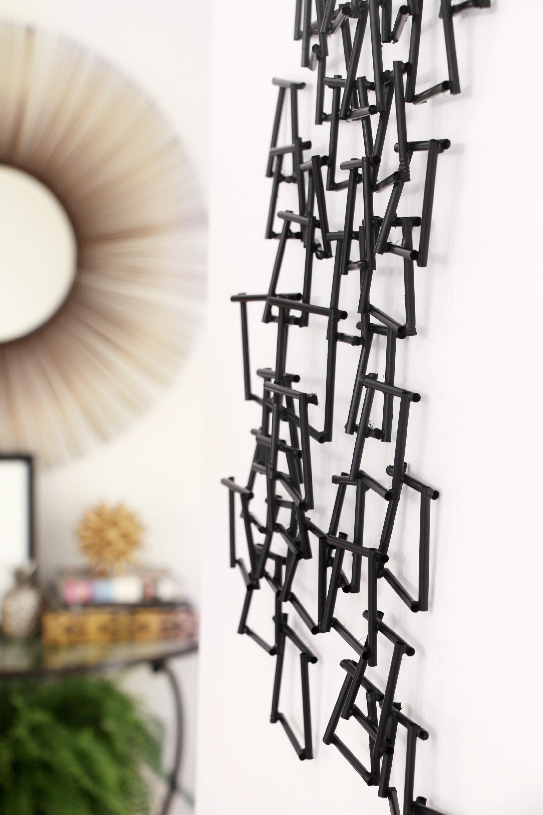 Forged Metal Sculpture, Wall Decor