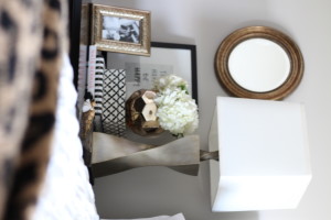 How to style a nightstand | Nightstand styling tips and essentials | This is our Bliss