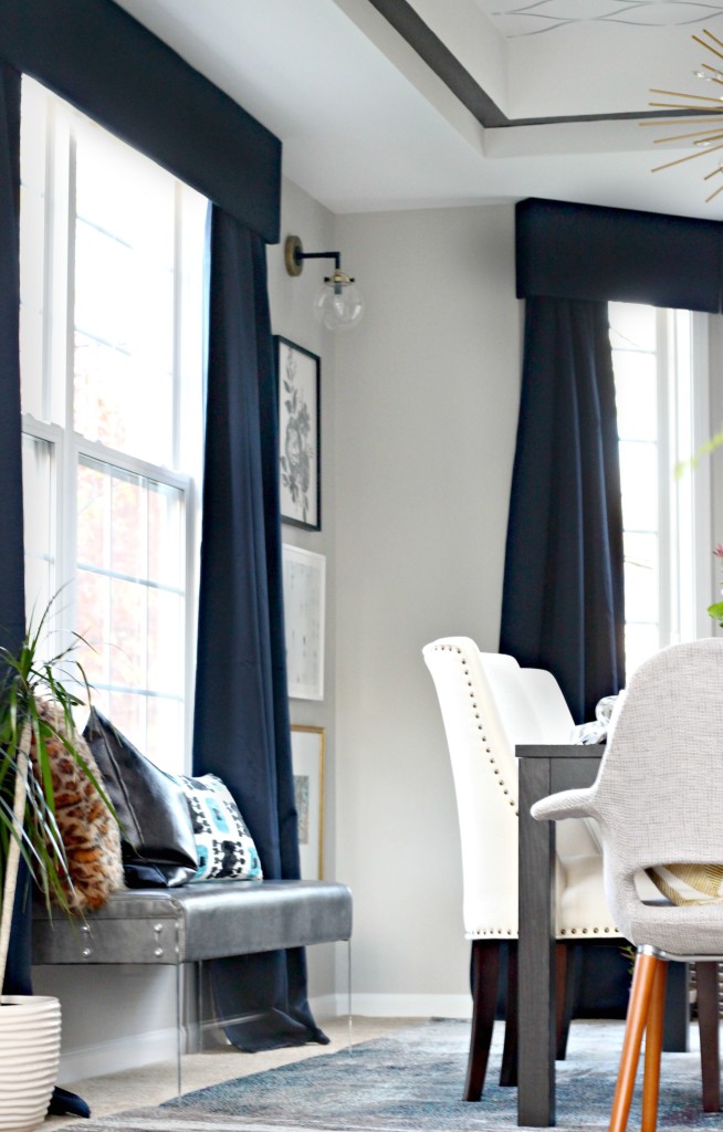 Modern Navy Laundry Room Reveal - BREPURPOSED