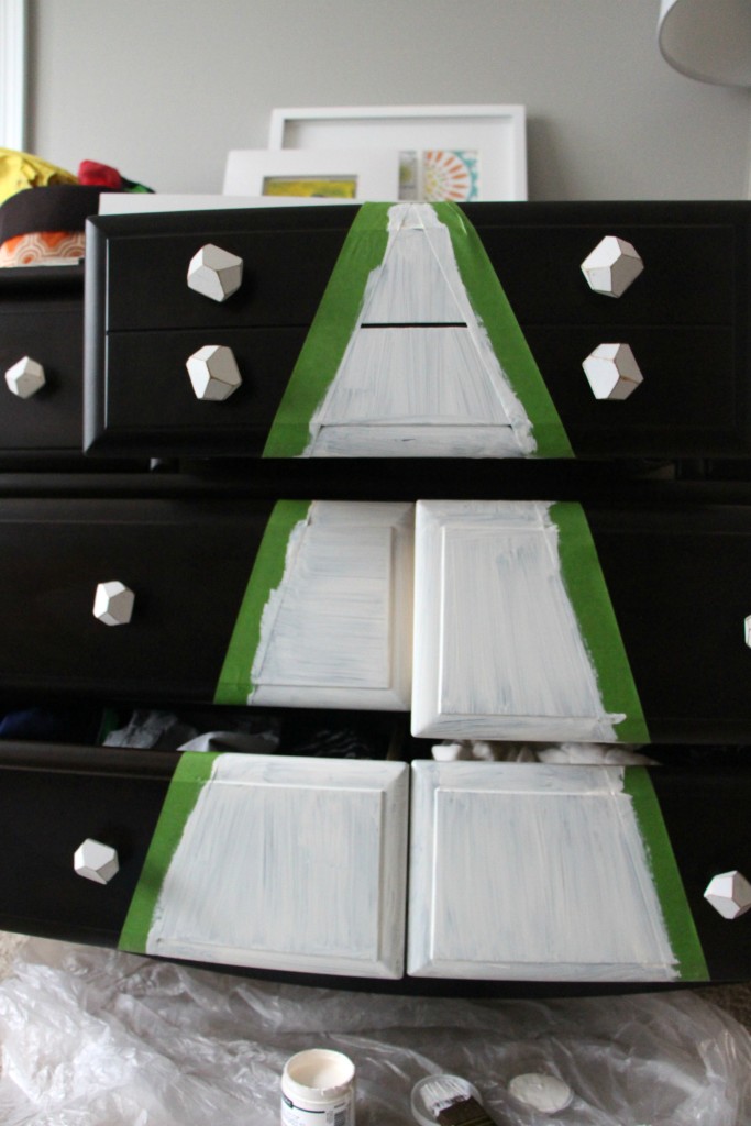 Big Boy Room DIY Geometric Dresser update | This is our Bliss | www.thisisourbliss.com