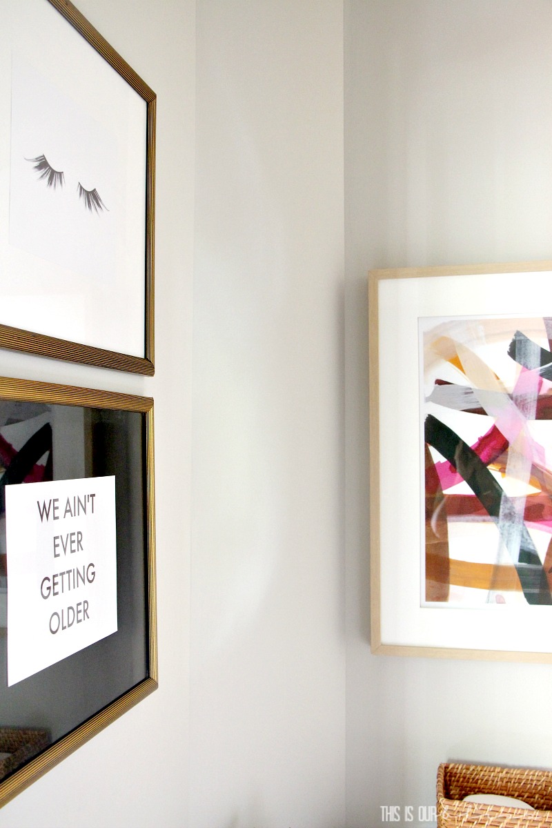 DIY Art on the Cheap | Tips for using thrifted frames to decorate