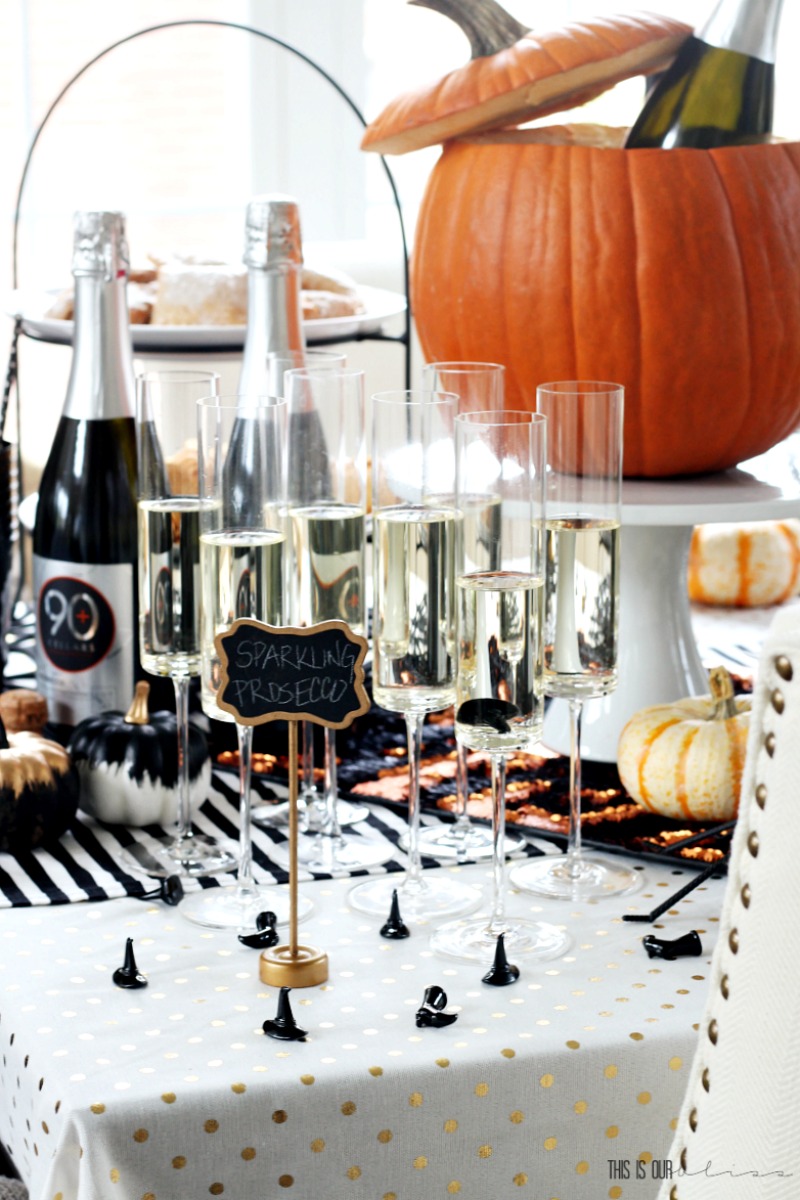 Chic Halloween Sips And Sweets [hosting A Girls Night In] This Is Our Bliss