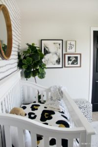 Sophisticated Neutral Nursery Reveal - Spring 2018 One Room Challenge - A Sweet & Sophisticated Room for Baby - This is our Bliss