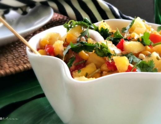 The Perfect Fresh Pineapple Summer Salsa - This is our Bliss