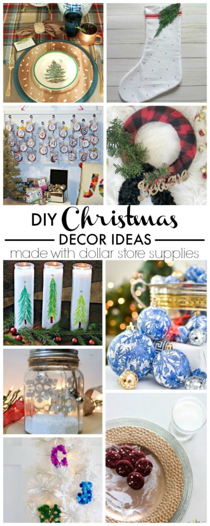 DIY Dollar Store Buffalo Plaid Scarf Wreath | This is our Bliss