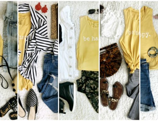 5 Ways to Wear a Graphic Tank Top featured - This is our Bliss