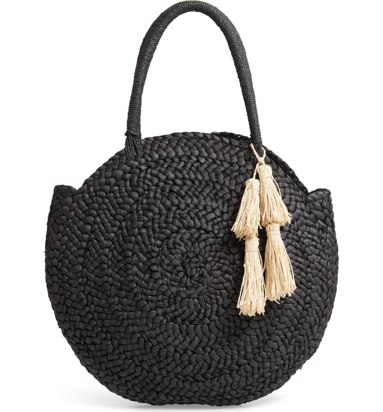 black straw tote with tassel - This is our Bliss