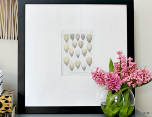 Adorable Speckled Eggs Free Printable for Spring - Spring decorating ideas with Easter Egg art print - This is our Bliss
