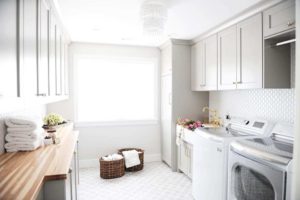 glam laundry room - inspiring laundry room ideas