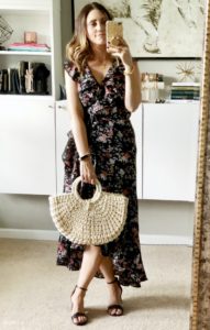 casual chic style volume 4 - floral ruffle wrap dress - This is our Bliss