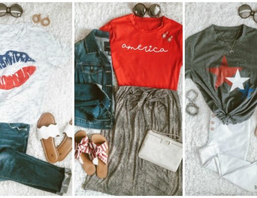 Casual Chic Style - Outfit Ideas for the 4th of July - cute 4th of July outfits - This is our Bliss