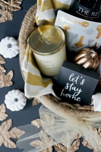 How to Put Together a Simple Housewarming Gift Basket | This is our Bliss