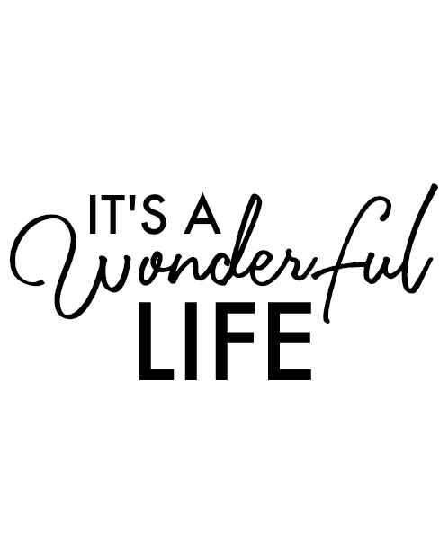 It's a Wonderful Life - Digital download - Free Simple Christmas ...