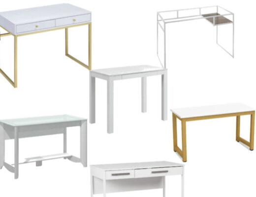 white desks for your home office - This is our Bliss copy