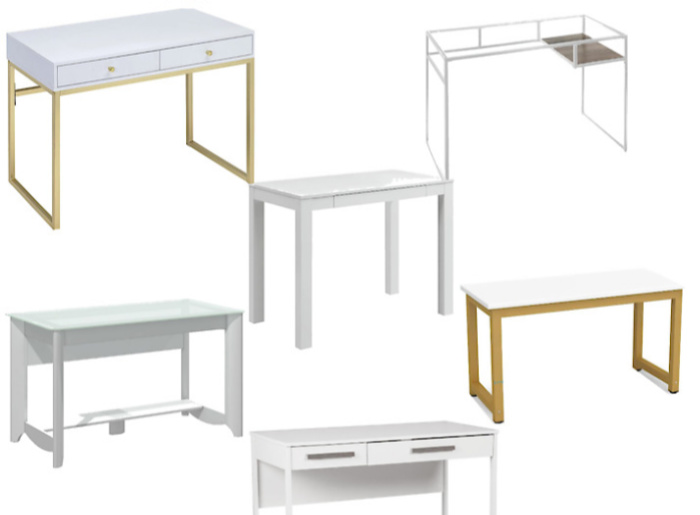 10 Sleek Stylish White Desks For Your Home This Is Our Bliss