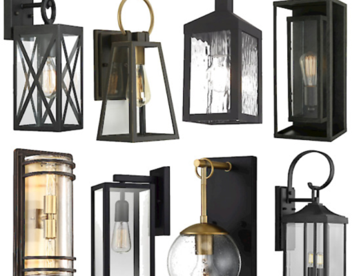 black Outdoor sconce ideas for your home's exterior copy