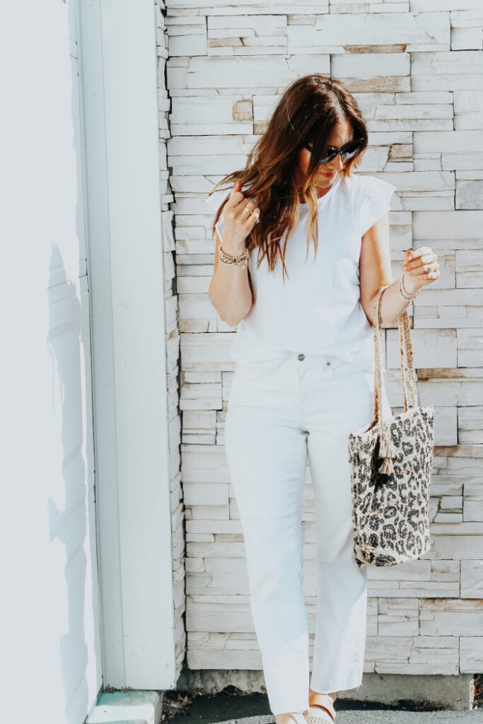 An Effortless All White Outfit for Summer | This is our Bliss