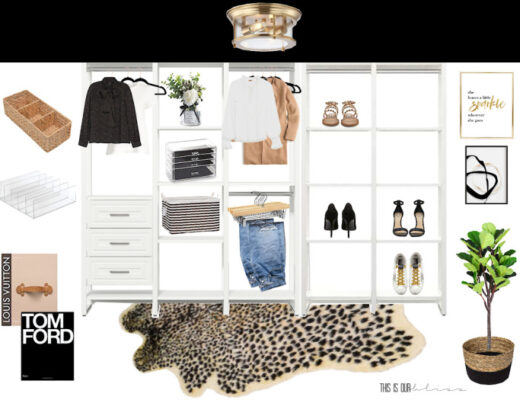 Bold and Classy Master Closet Mood Board - Closets by Liberty Closet update - This is our Bliss