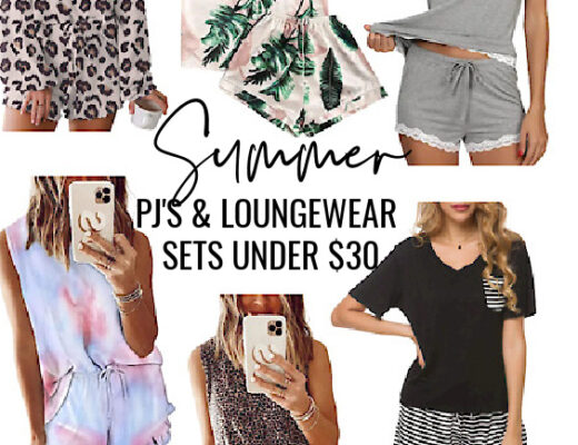 Summer PJ's & Loungewear Sets Under $30 copy