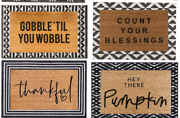 Fall doormat layering ideas - This is our Bliss copy