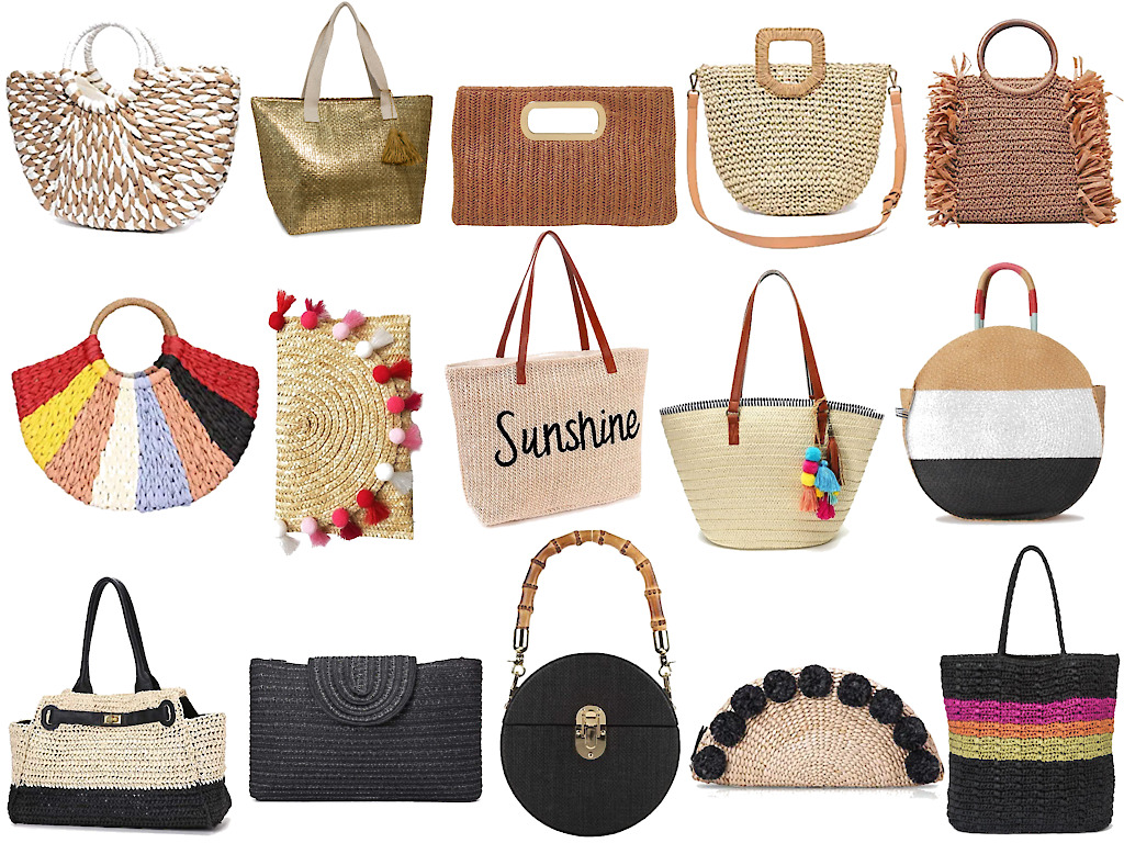 40+ Straw Bags, Purses & Clutches Perfect for Vacation - This is our Bliss