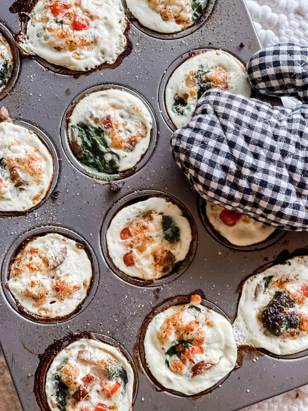 Easy Breakfast Idea // Egg White Muffins - This is our Bliss