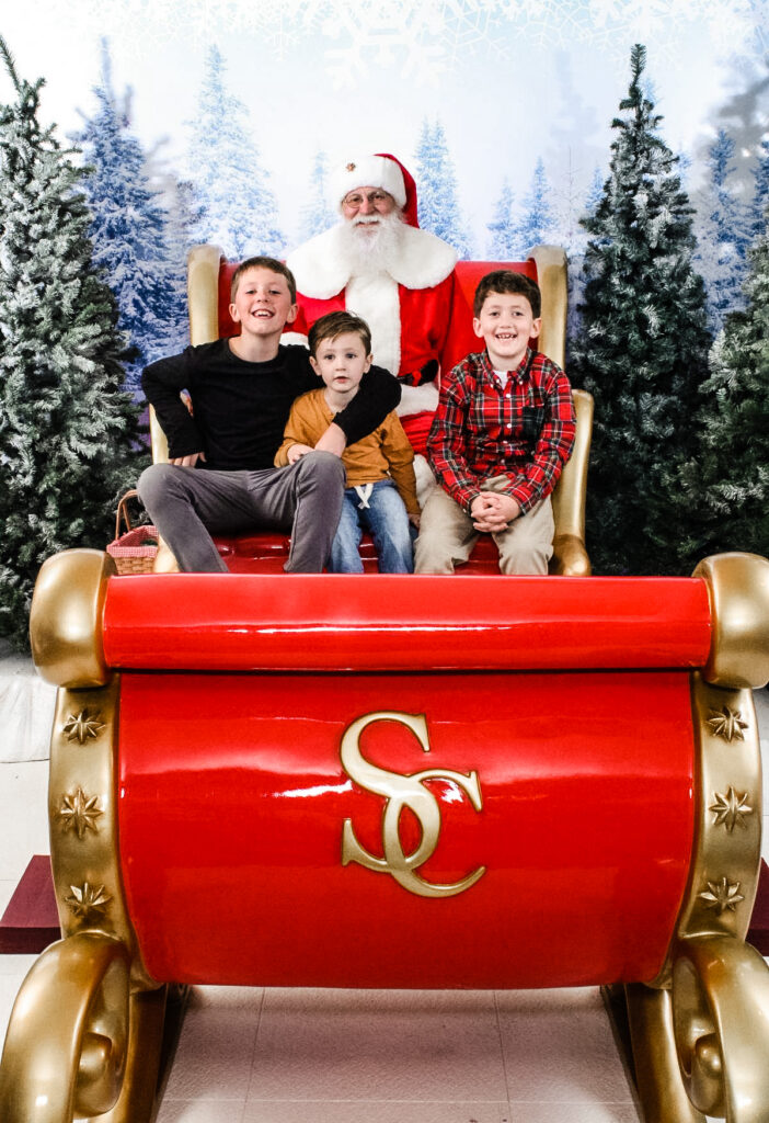 Christmas at the Princess - This is our Bliss - photos with Santa