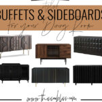 Stylish Buffets & Sideboards for your Dining Room - Dining Room Refresh - This is our Bliss copy