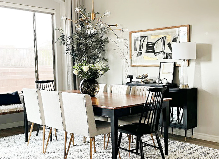 Dining Room Reveal // A Relaxed Formal Dining Room in the Desert ...