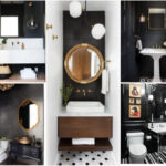 Inspiring Black Powder Rooms - This is our Bliss