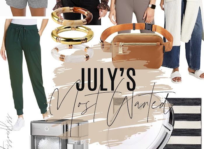 July's Most Wanted - This is our Bliss best sellers of the month - the most popular items of the month