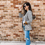 classic blazer with jeans and sneakers - This is our Bliss