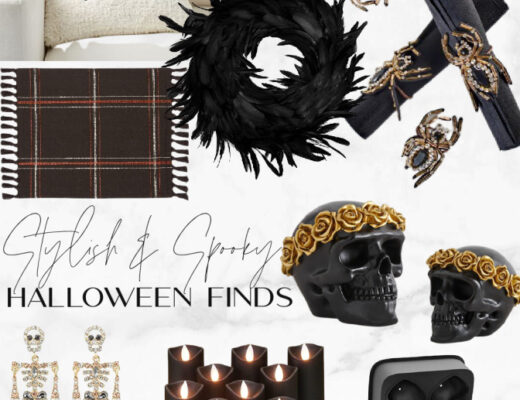 Stylish & Spooky Halloween Finds - This is our Bliss #halloween #glamhalloween #stylishhalloween #chichalloween copy