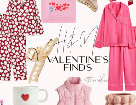 Valentine's Day Finds from H&M - pink and red style H&M - This is our Bliss #hmfinds #valentinesoutfits copy