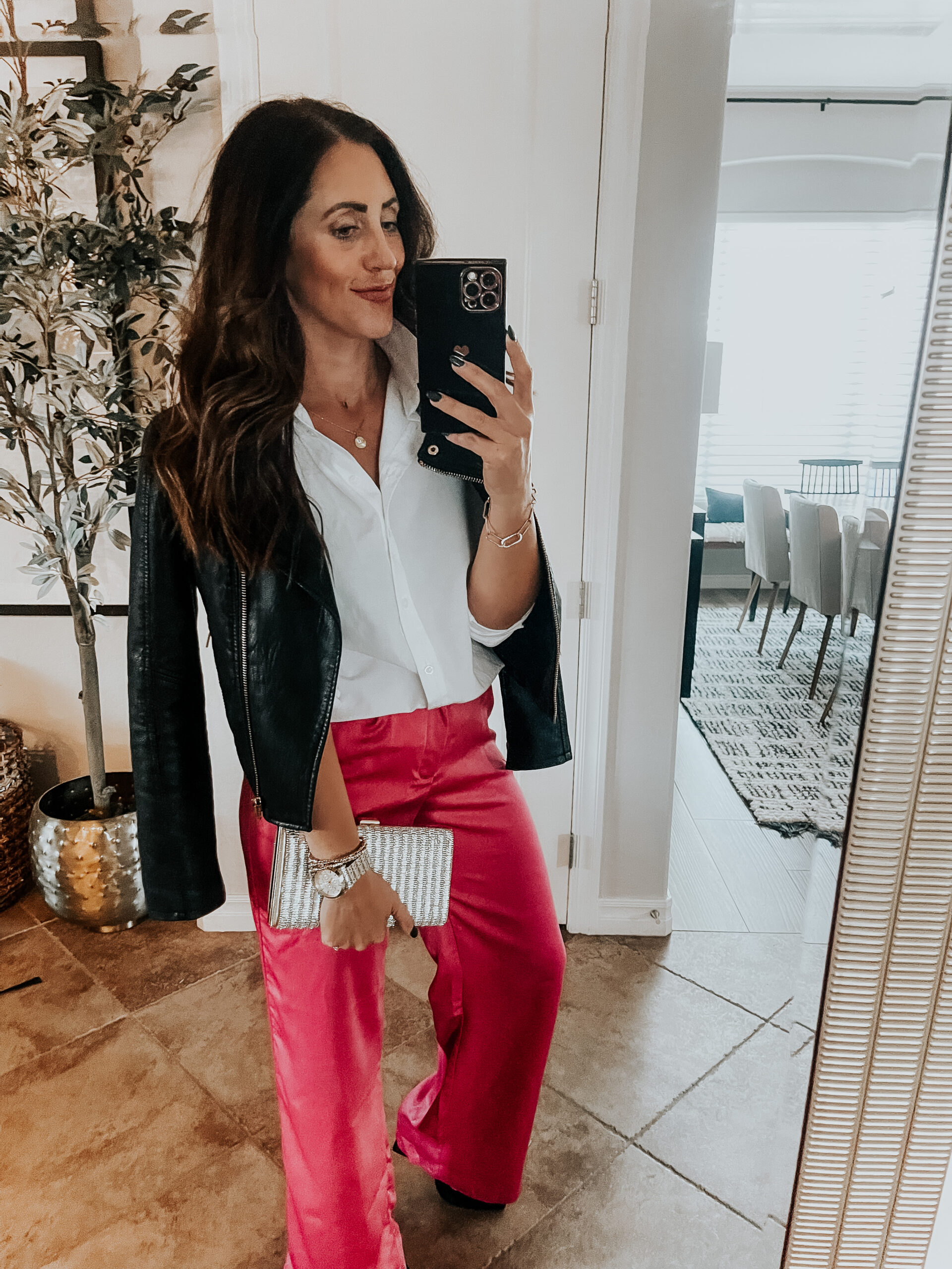 10 pairs of faux leather trousers to toughen up your cute Valentine's  outfit