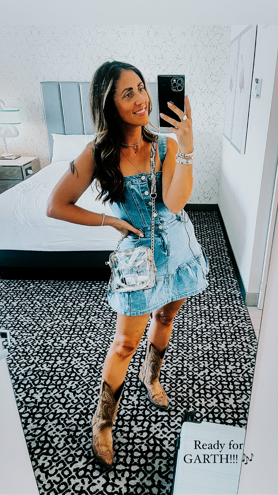 16+ Darling Denim Dresses // Country Concert Style - This is our Bliss