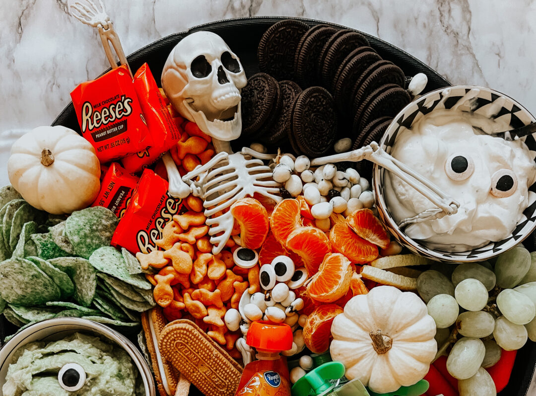 Spooky Skeleton Snack Board - This is our Bliss